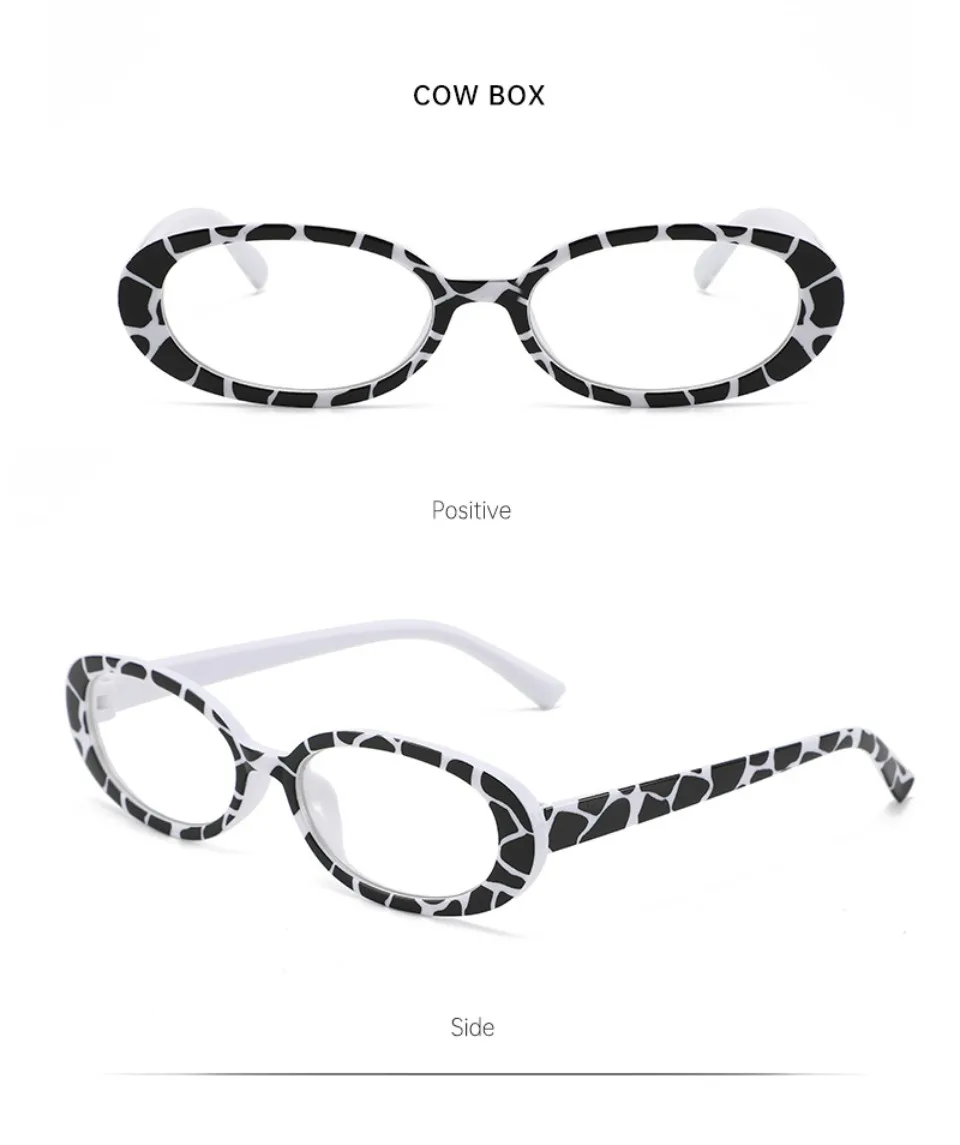 Retro Classic Small Oval Sunglasses Women Fashion Champagne Lens Shades UV400 Men Trending Street Photography Sun Glasses