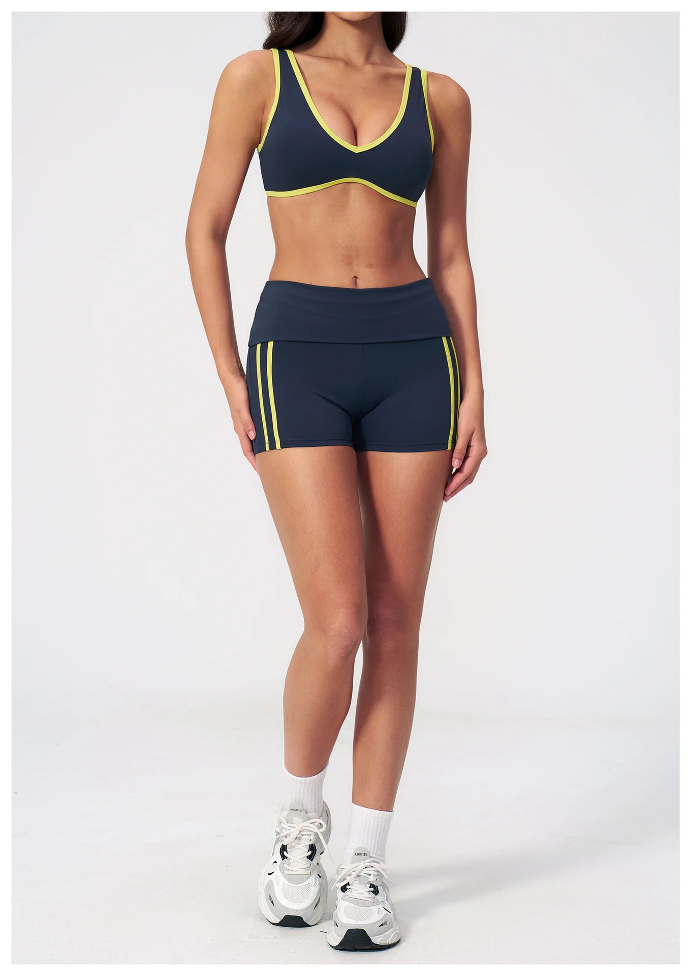 Yoga Shorts Women High Waist Sports Fitness Shorts Cycling Running Shorts Female Gym Workout Shorts Push Up Fitness Yoga Shorts