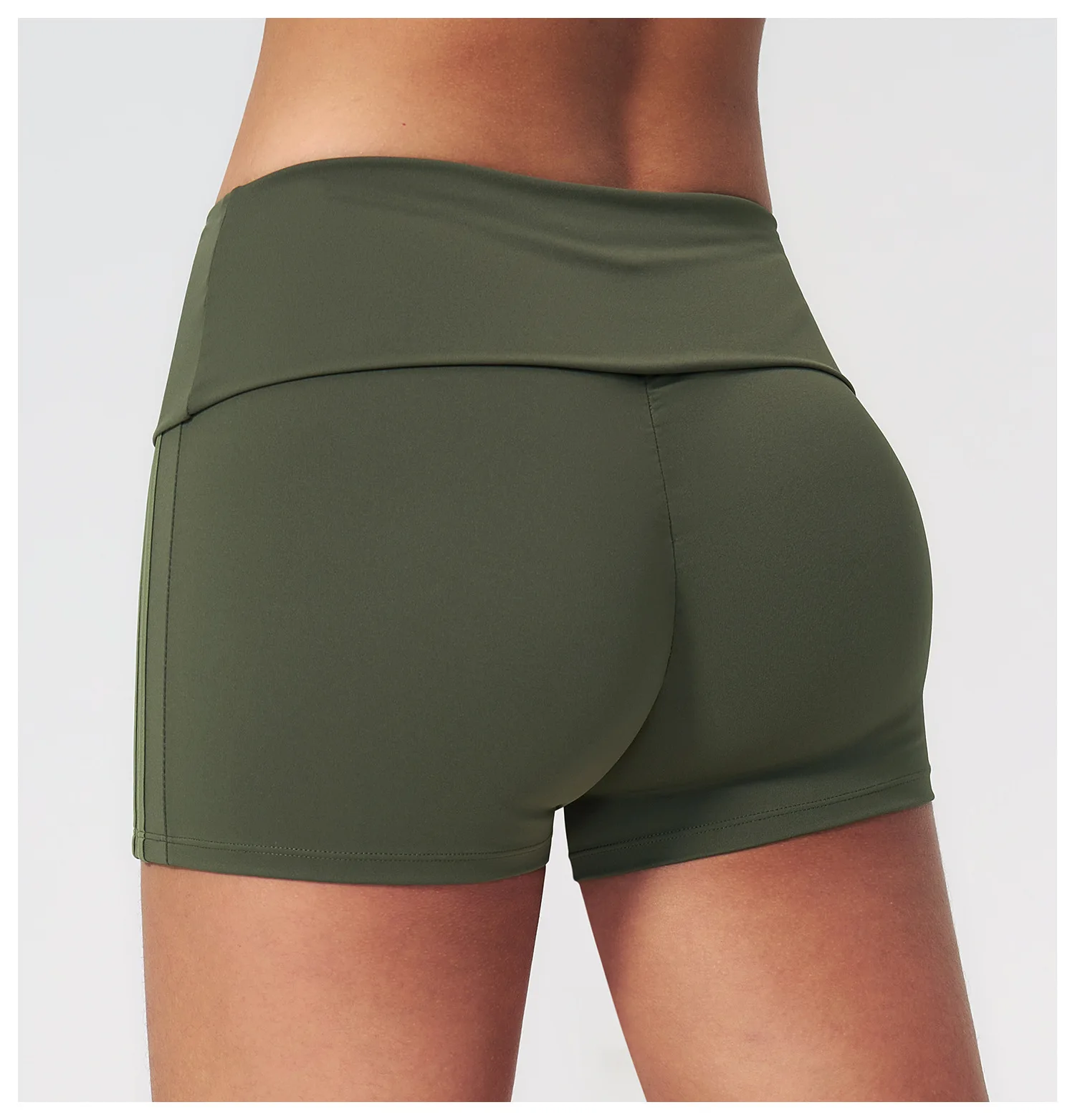 Yoga Shorts Women High Waist Sports Fitness Shorts Cycling Running Shorts Female Gym Workout Shorts Push Up Fitness Yoga Shorts