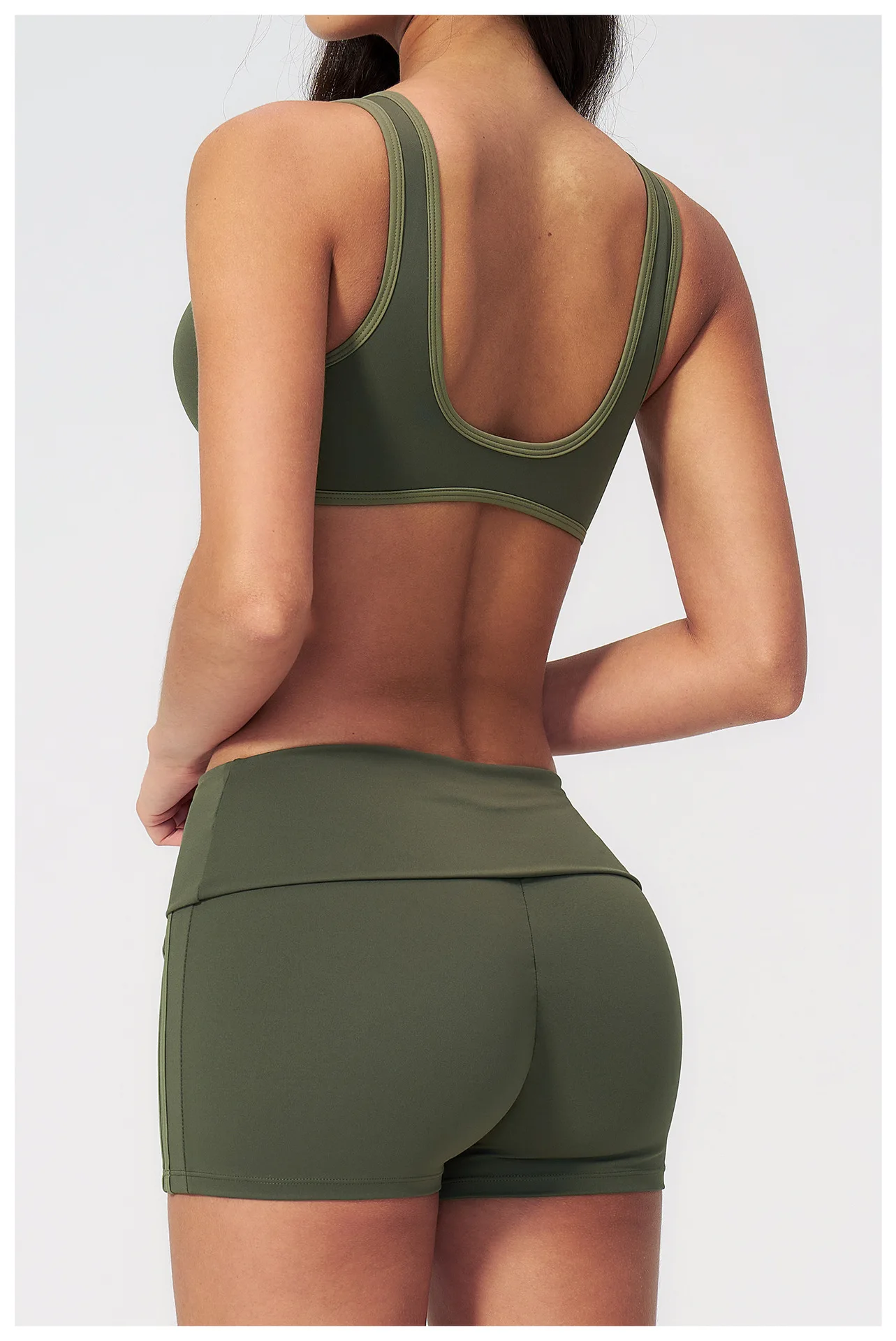 Yoga Shorts Women High Waist Sports Fitness Shorts Cycling Running Shorts Female Gym Workout Shorts Push Up Fitness Yoga Shorts