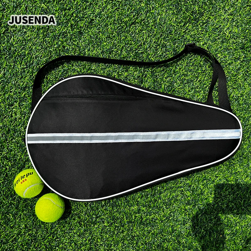 Reflective Padel Racket Bag Paddle Tennis Racket Cover Waterproof Portable Outdoor Sports Padel Racket Protective Case