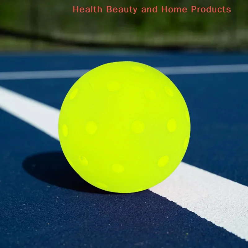 1/3pcs Pickleball Balls Outdoor 48Holes Training Pickleball 74mm Standard Pickle Balls For Training Competition Accessories