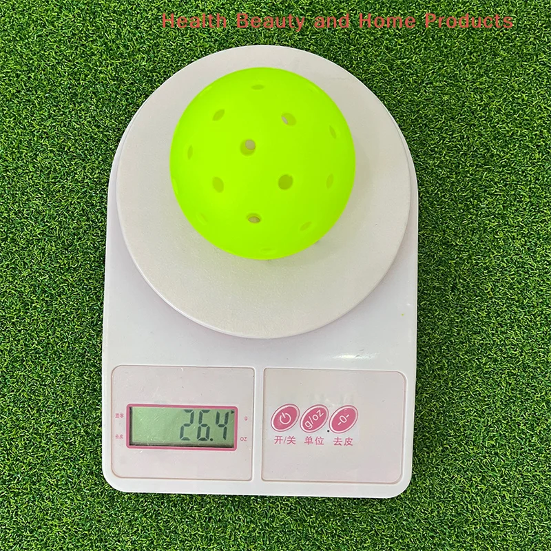1/3pcs Pickleball Balls Outdoor 48Holes Training Pickleball 74mm Standard Pickle Balls For Training Competition Accessories