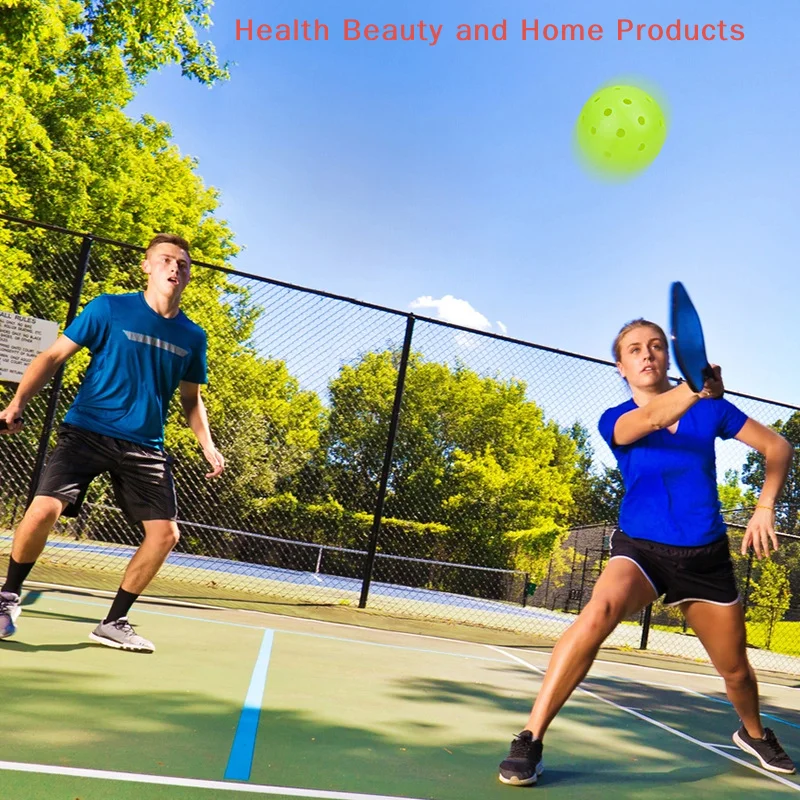 1/3pcs Pickleball Balls Outdoor 48Holes Training Pickleball 74mm Standard Pickle Balls For Training Competition Accessories