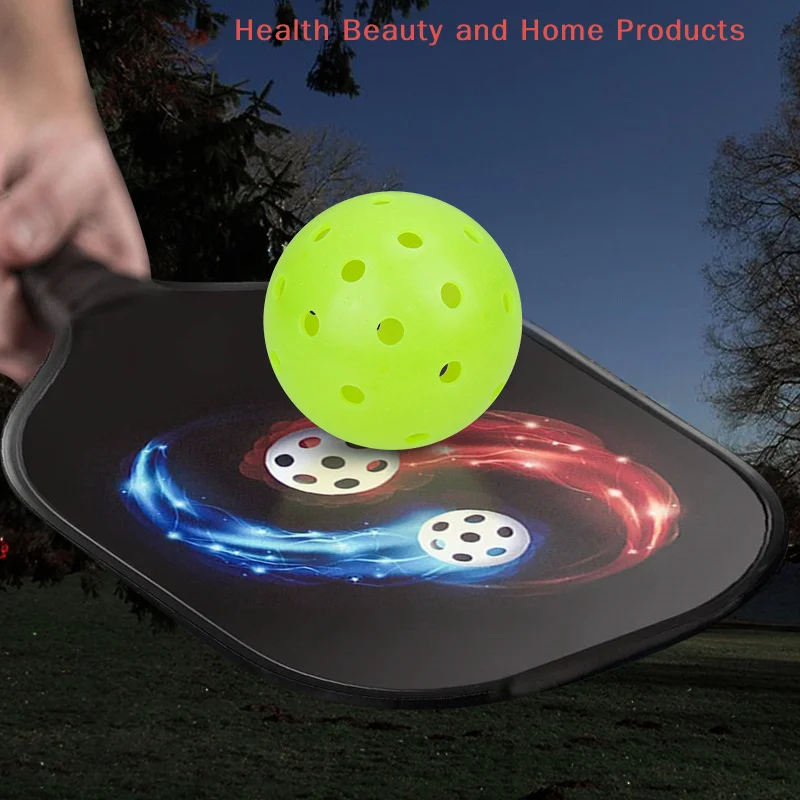 1/3pcs Pickleball Balls Outdoor 48Holes Training Pickleball 74mm Standard Pickle Balls For Training Competition Accessories