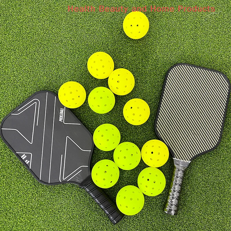 1/3pcs Pickleball Balls Outdoor 48Holes Training Pickleball 74mm Standard Pickle Balls For Training Competition Accessories