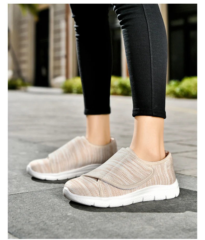 women Orthopedics Wide Feet Swollen Walking Casual Shoes Thumb Eversion Adjusting Soft Comfortable Diabetic man Shoes Big Size