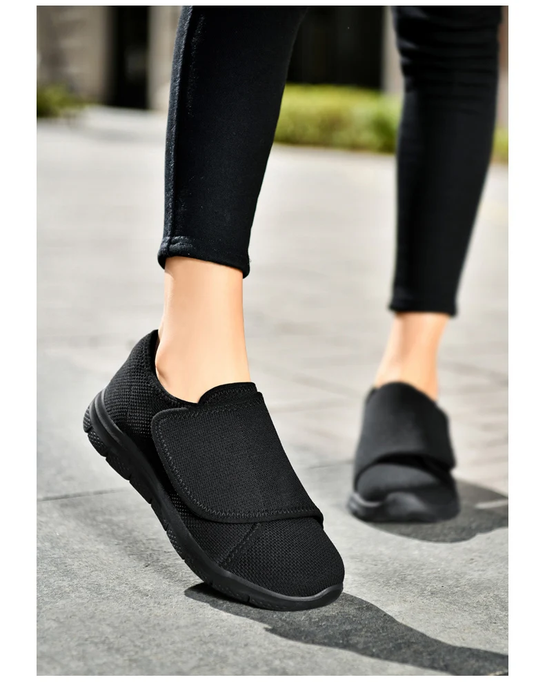 women Orthopedics Wide Feet Swollen Walking Casual Shoes Thumb Eversion Adjusting Soft Comfortable Diabetic man Shoes Big Size