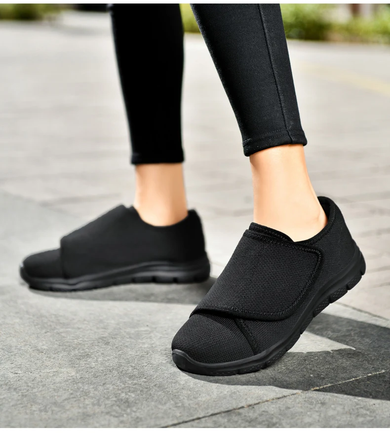 women Orthopedics Wide Feet Swollen Walking Casual Shoes Thumb Eversion Adjusting Soft Comfortable Diabetic man Shoes Big Size