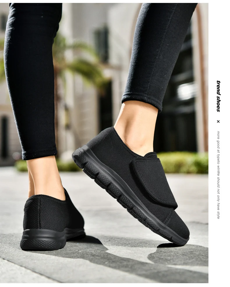 women Orthopedics Wide Feet Swollen Walking Casual Shoes Thumb Eversion Adjusting Soft Comfortable Diabetic man Shoes Big Size
