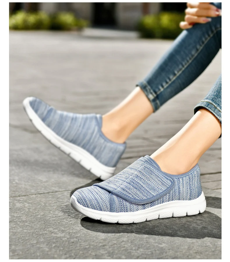 women Orthopedics Wide Feet Swollen Walking Casual Shoes Thumb Eversion Adjusting Soft Comfortable Diabetic man Shoes Big Size