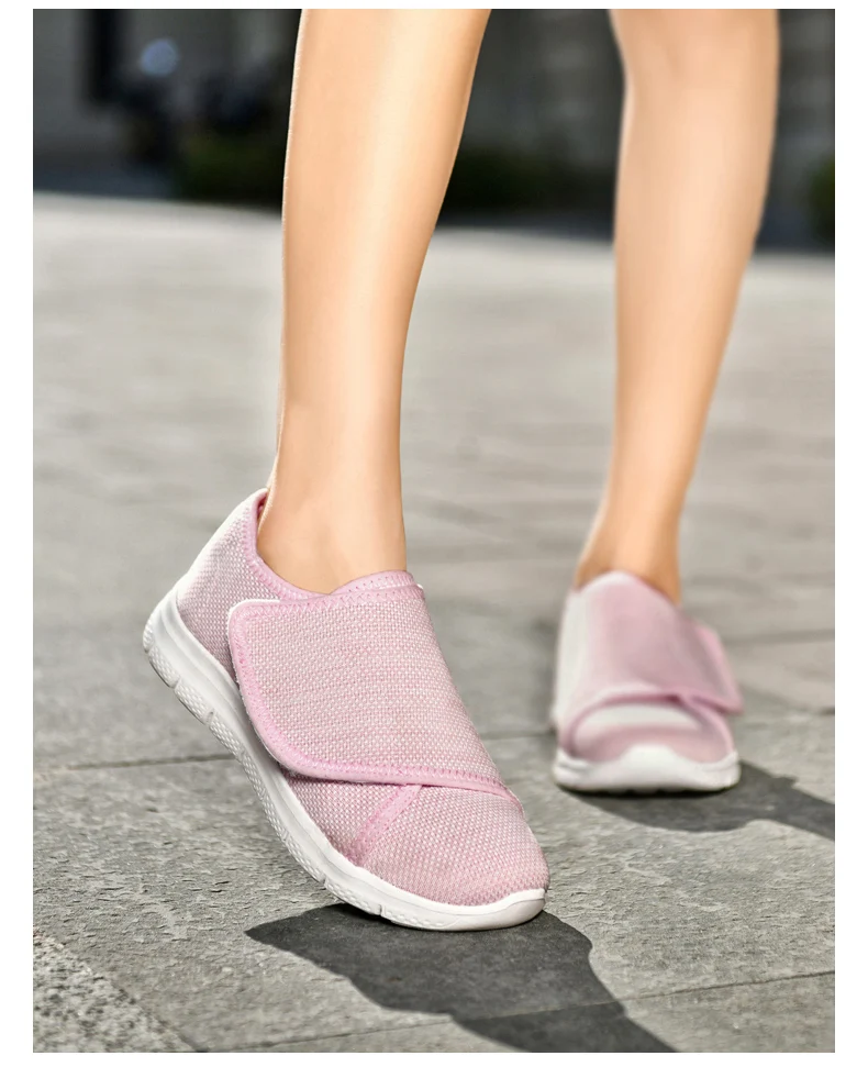 women Orthopedics Wide Feet Swollen Walking Casual Shoes Thumb Eversion Adjusting Soft Comfortable Diabetic man Shoes Big Size