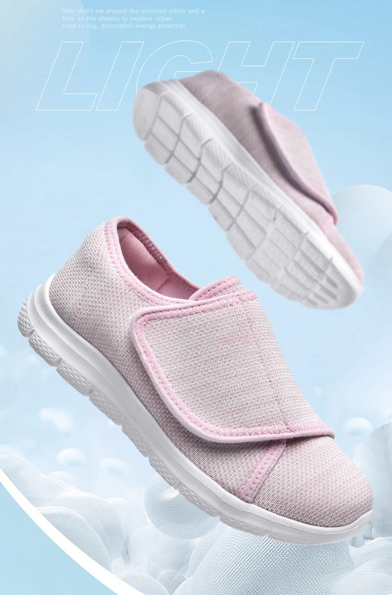 women Orthopedics Wide Feet Swollen Walking Casual Shoes Thumb Eversion Adjusting Soft Comfortable Diabetic man Shoes Big Size