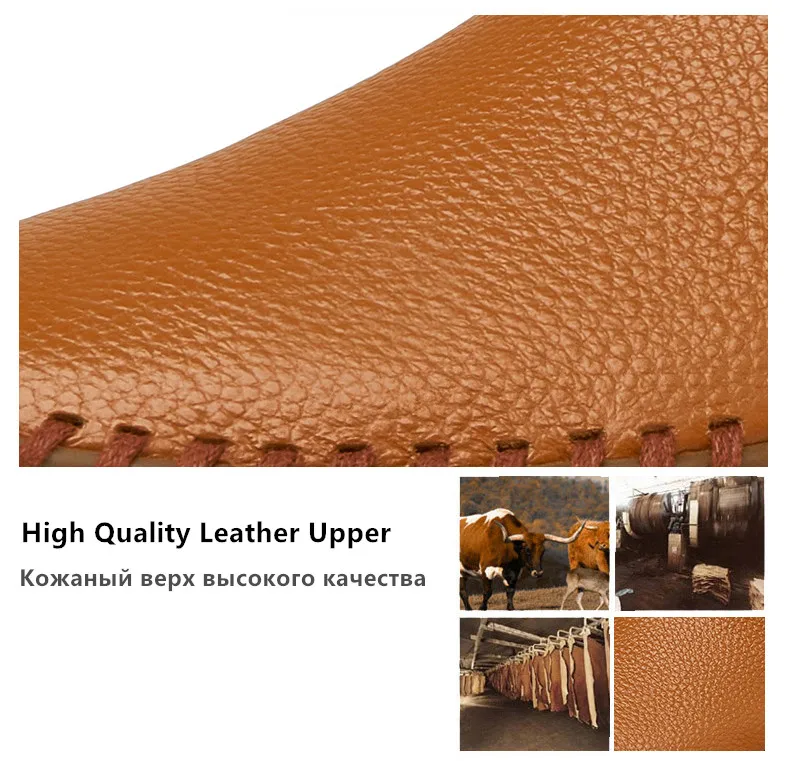 Fashion Men's Driving Shoes Handmade Leather Men Loafers Soft Breathable Men's Casual Shoes Zapatillas Hombre Big Size 38-48