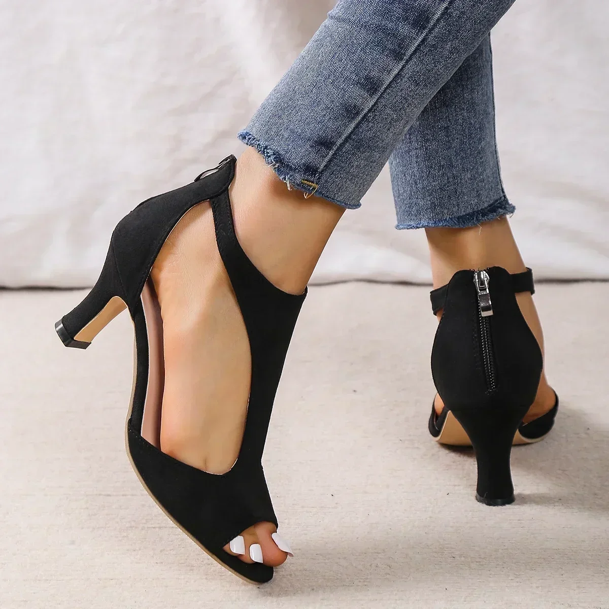 Summer Outdoor Casual Slippers Sexy Fashion Platform Flip Flops Designer High Heels Sandals Wedges Pumps Shallow Slides