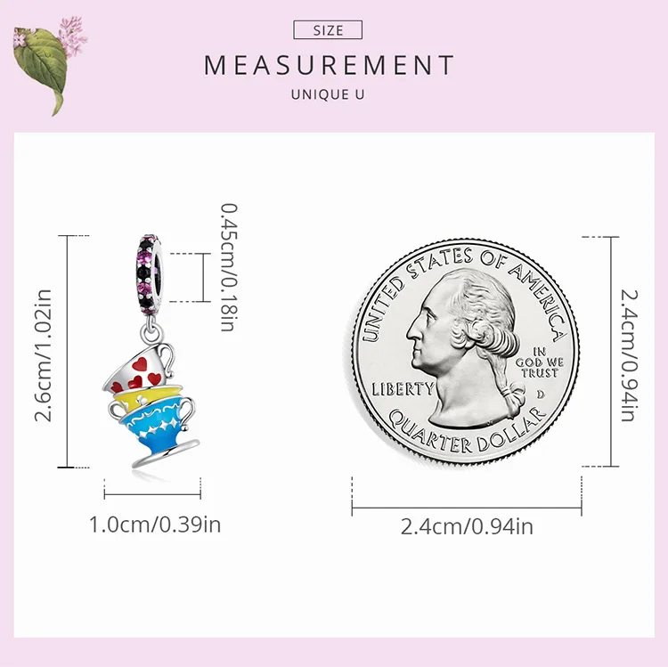 WOSTU 925 Sterling Silver Fashion Colorful Magic Series Magic Cat Charms Beads for Women Fit Original Bracelets Fine DIY Jewelry