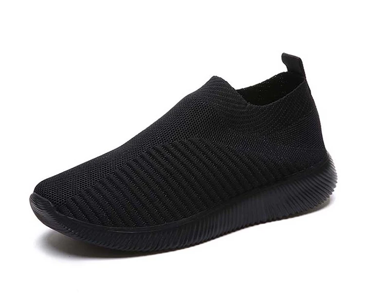 Women's Sneaker Slip On Women Sneakers Breather White Shoes Women Casual Sneaker Sports Shoes Comfortable Vulcanize Shoes Female