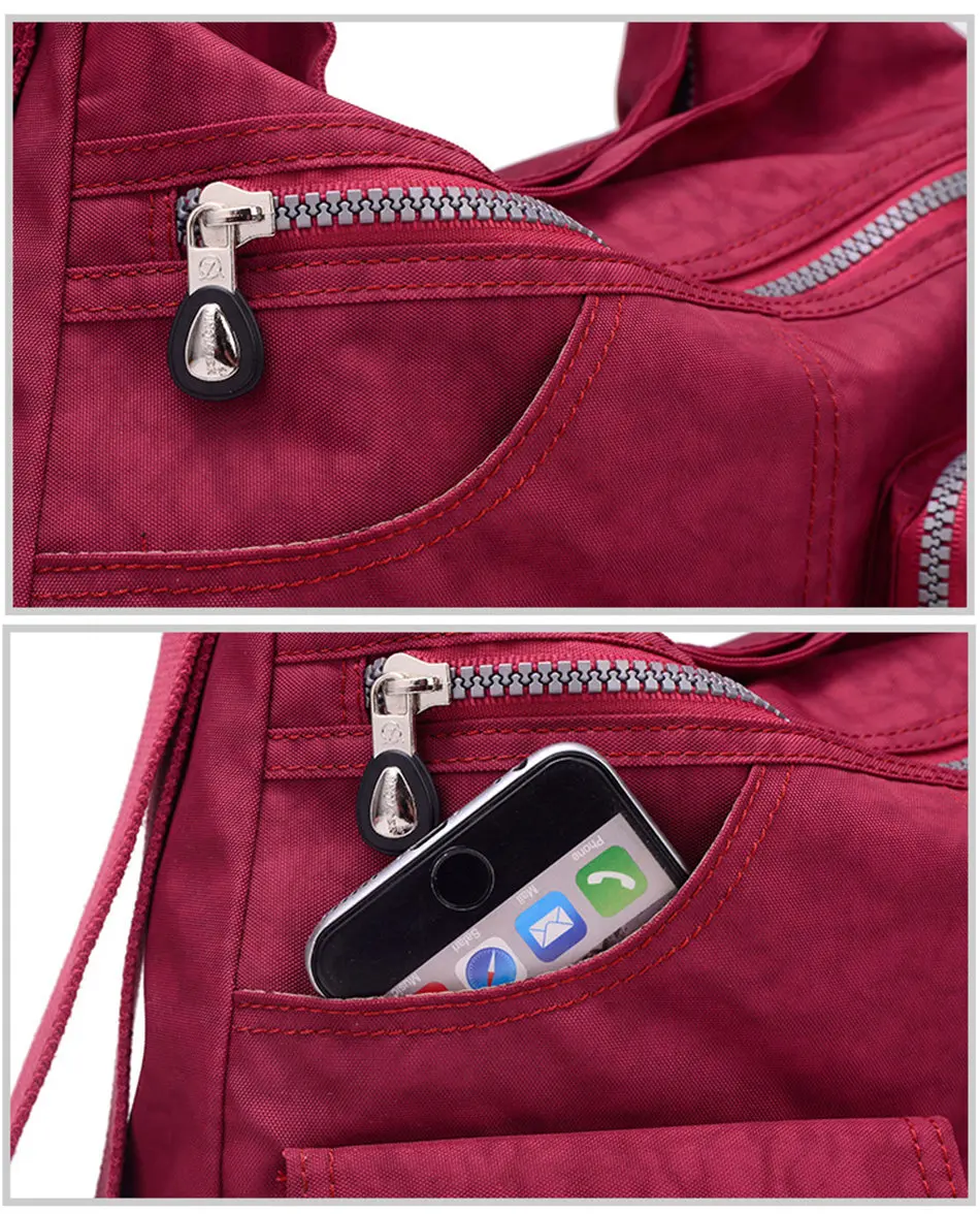 Luxury Handbags Women Bags Designer Waterproof Bylon Cloth Crossbody Bags for Women 2026 Large Capacity Lady Shoulder Bag Tote