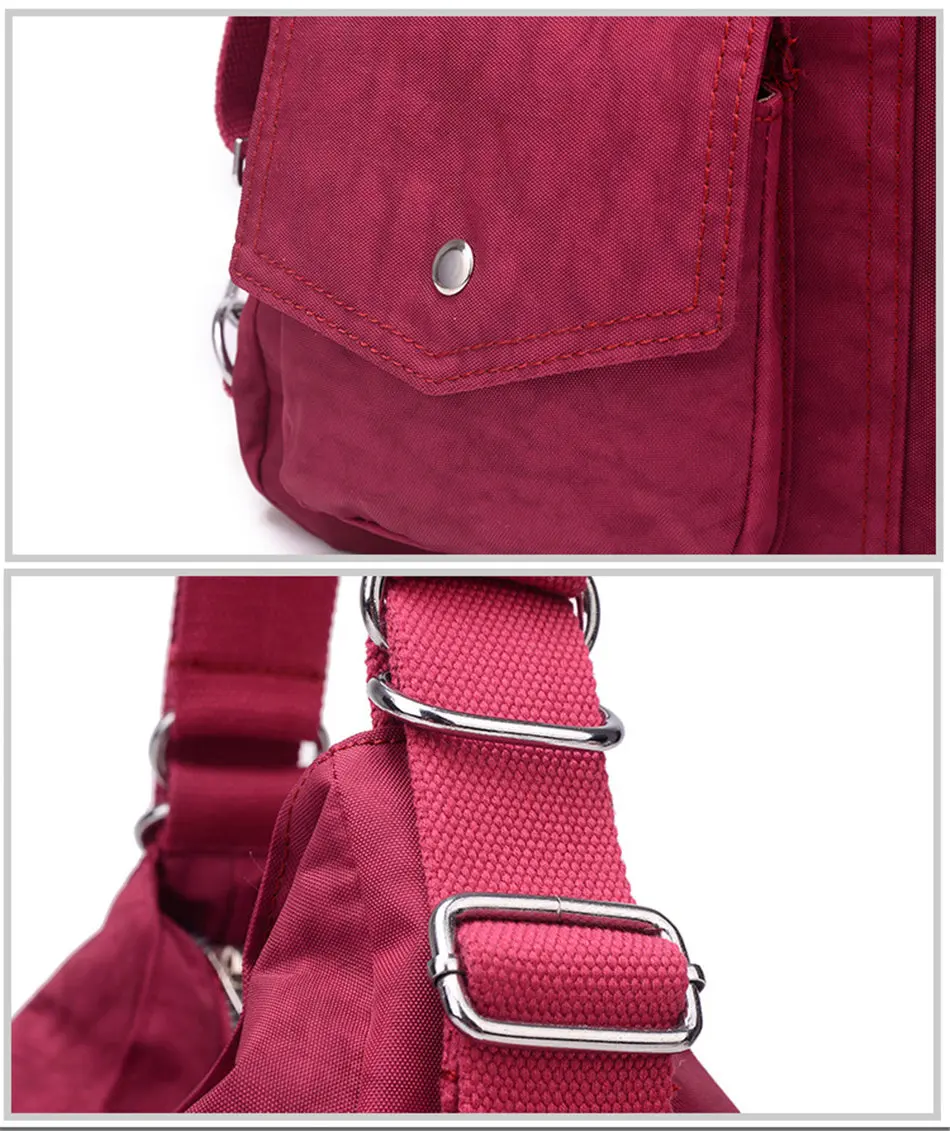 Luxury Handbags Women Bags Designer Waterproof Bylon Cloth Crossbody Bags for Women 2026 Large Capacity Lady Shoulder Bag Tote