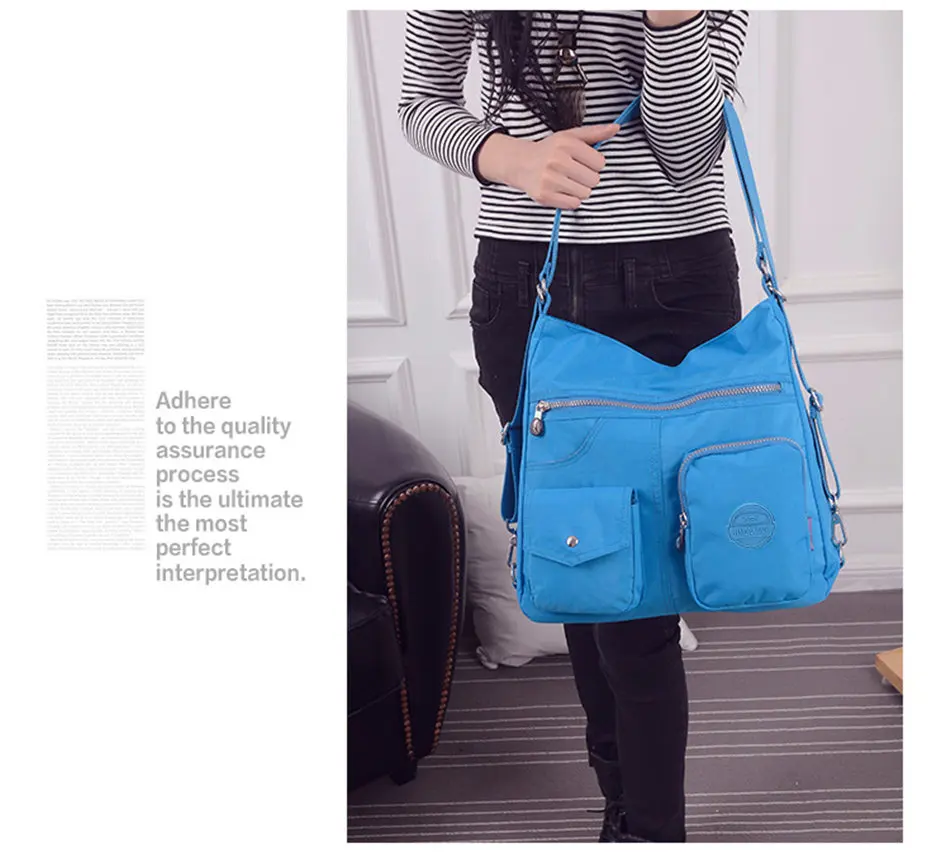 Luxury Handbags Women Bags Designer Waterproof Bylon Cloth Crossbody Bags for Women 2026 Large Capacity Lady Shoulder Bag Tote