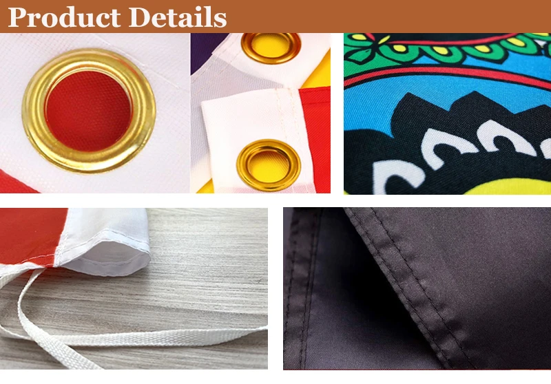 Custom Flag For Company Advertising Logo Sport Outdoor Banners Brass Grommets Promotion Decoration Any Size