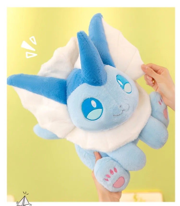 Pokemon Plush Pikachu Kawaii Vaporeon Plushie Eevee Doll Sylveon Glaceon Sprigatito Toy Gengar Eevee Pillow Xmas Birthday Gift