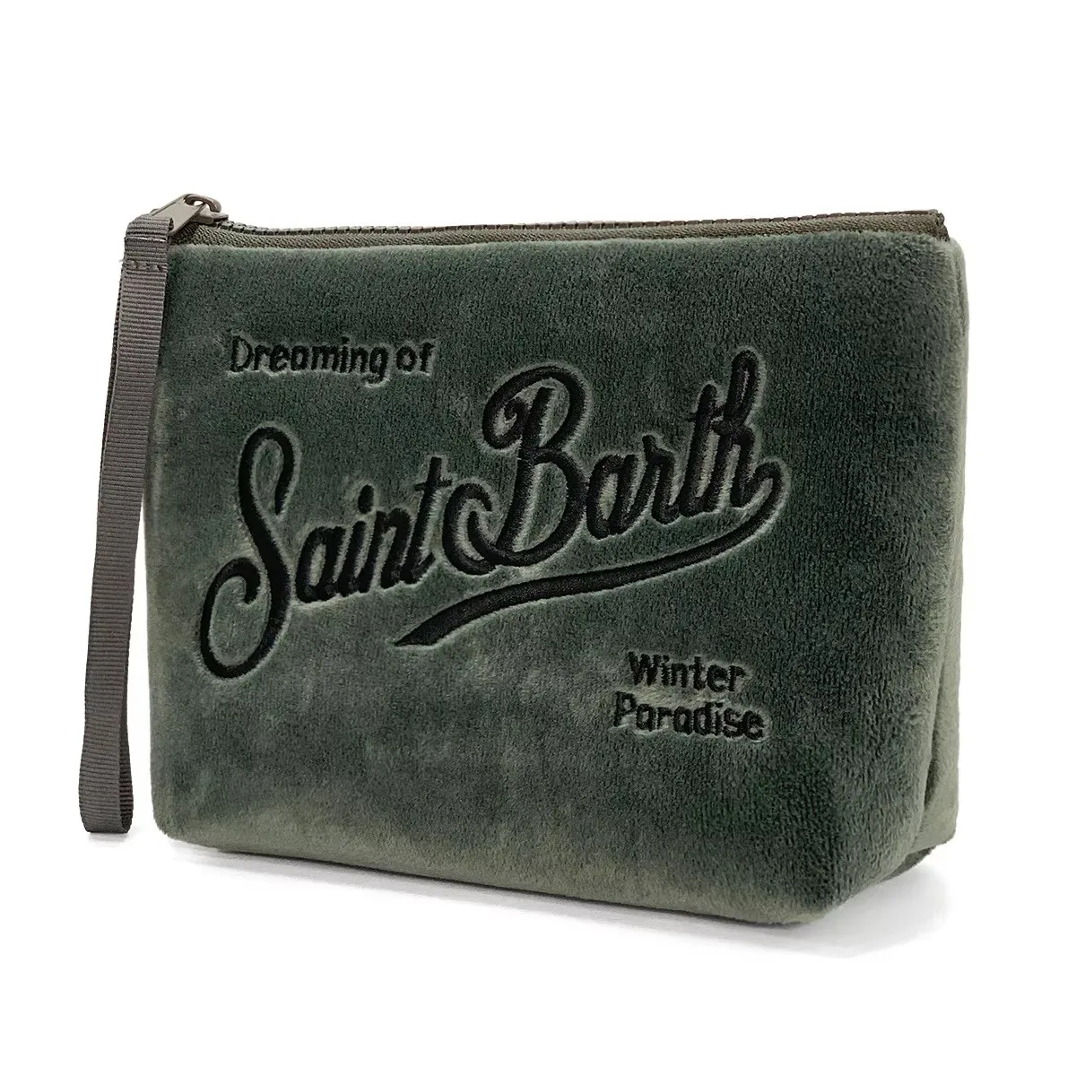 Fashion Quality New Handbag European American Clutch Bag Women's Handbag Leopard Canvas Diving Handbag Zero Wallet