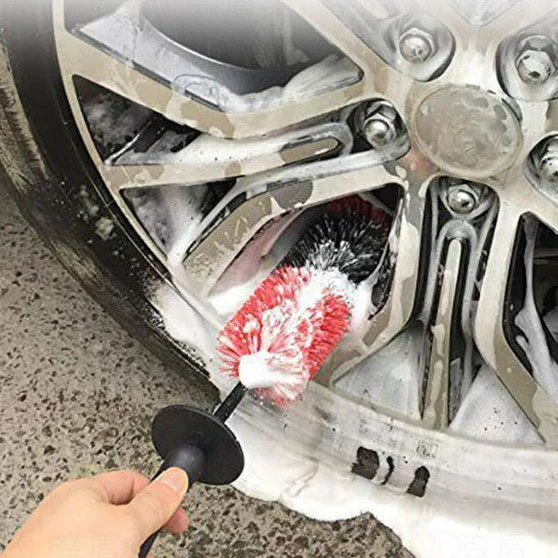 Universal Car Wheel Cleaning Brush Truck Motor Tire Rim Brush Multifunctional Microfiber Detailing Washing Brushes Tools