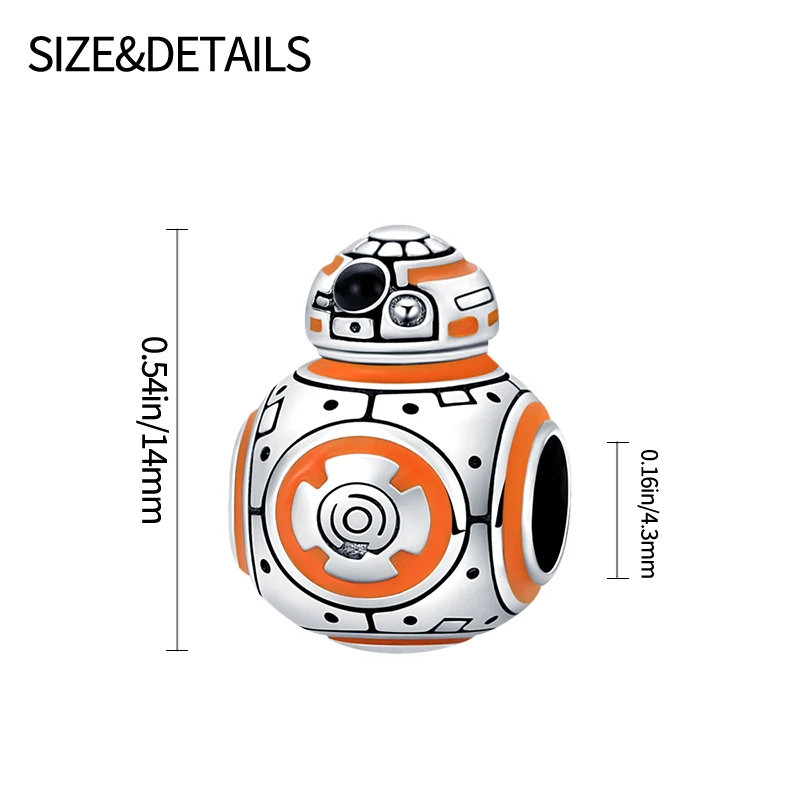 TOP Stars Warsries Yoda Mandalorian Helmet 925 Sterling Silver Charms Beads Fits Original Women's Bracelet DIY Jewelry Hot Gifts