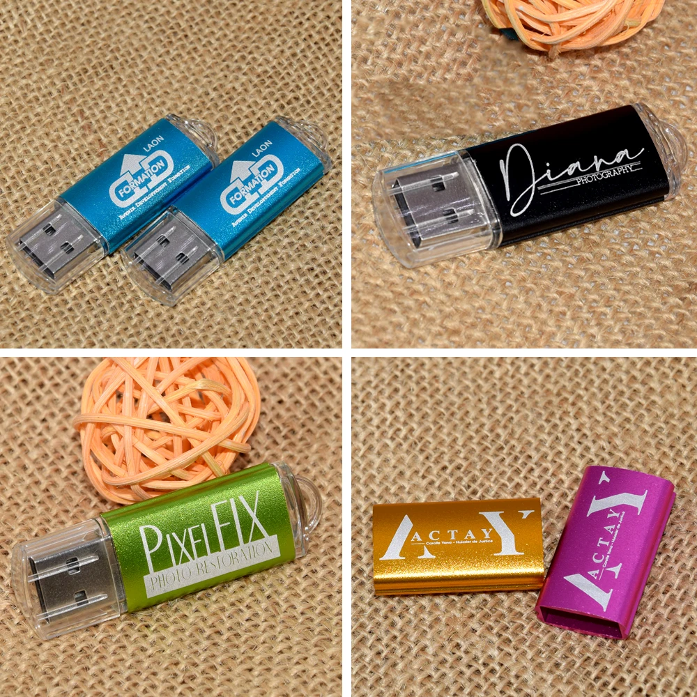 10/50/100PCS/lot Pen Drive 8GB 4GB 2GB 1GB USB Flash Drive 16GB Flash Disk 128MB 256MB 512MB Memory Flash Disk Free Custom Logo