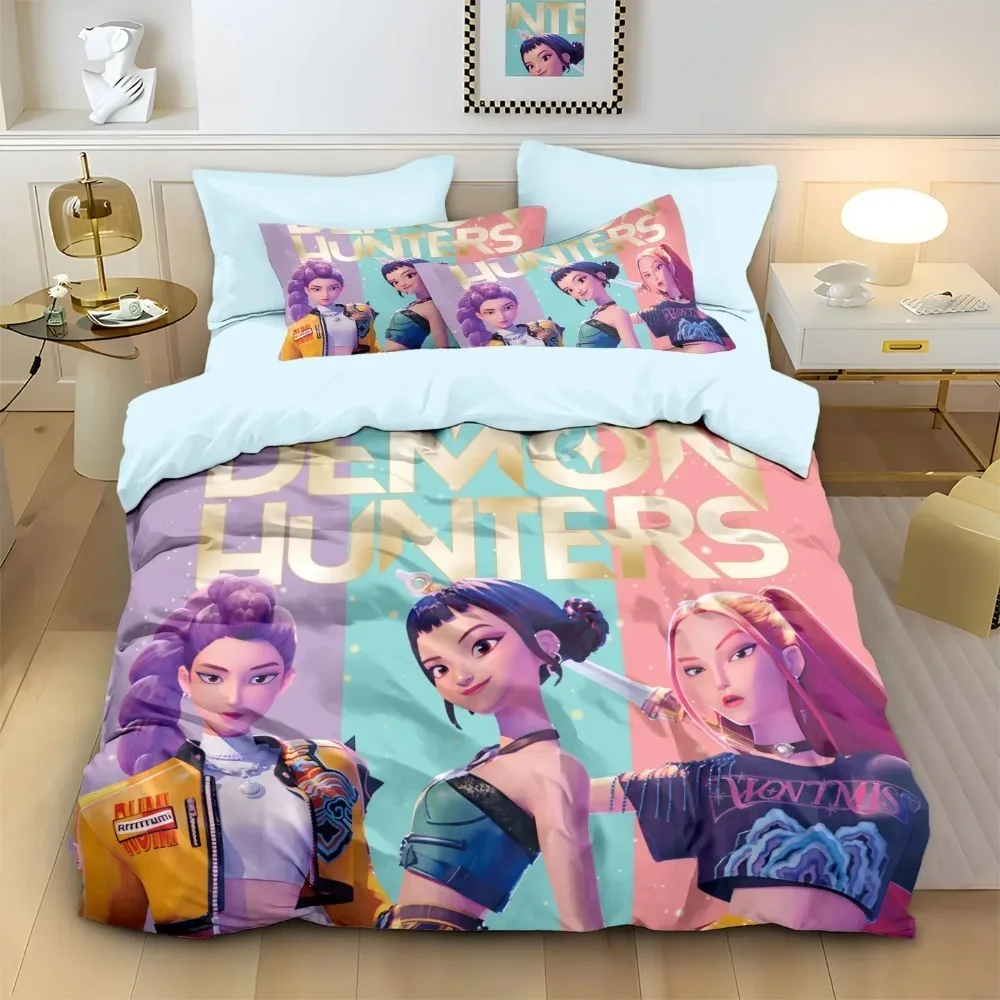 H-unter Duvet Cover pillowcase Bedding Bedroom Decoration Children Gift adult Single Double bed Large SizeZip Duvet Cover