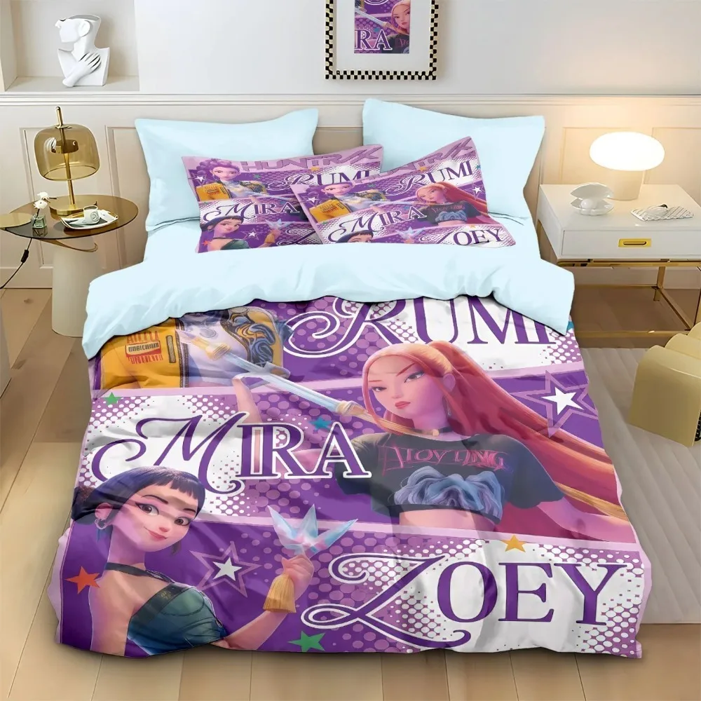 H-unter Duvet Cover pillowcase Bedding Bedroom Decoration Children Gift adult Single Double bed Large SizeZip Duvet Cover