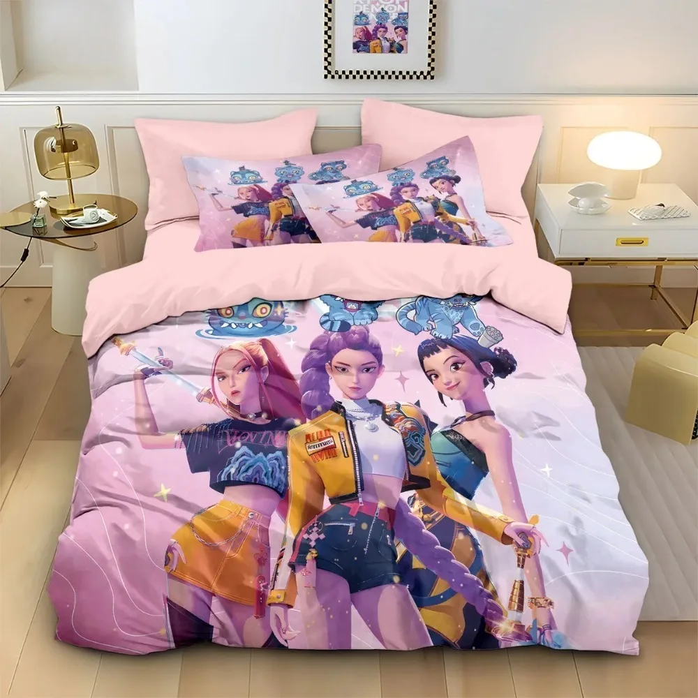H-unter Duvet Cover pillowcase Bedding Bedroom Decoration Children Gift adult Single Double bed Large SizeZip Duvet Cover