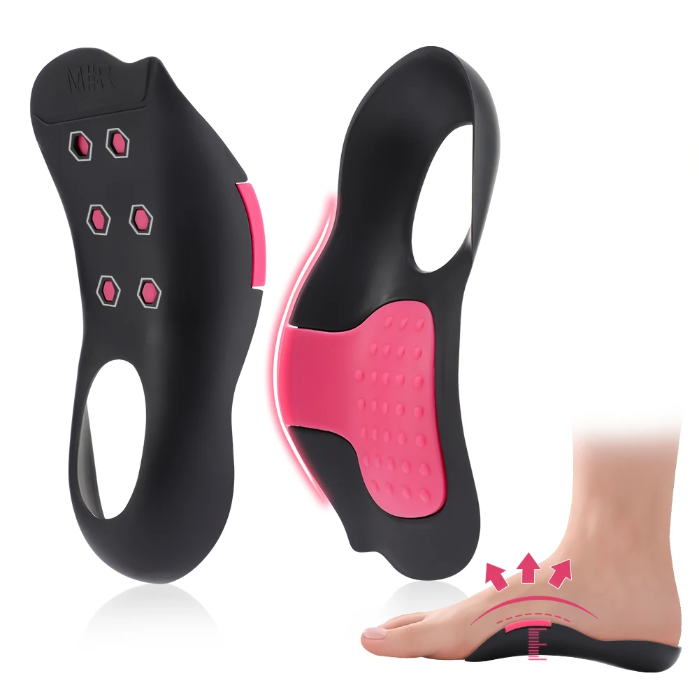 High Arch Support Insoles Non-Slip Plantar Support Pad Shock-Absorbing Foot Pads for Flat Feet And Fallen Arches