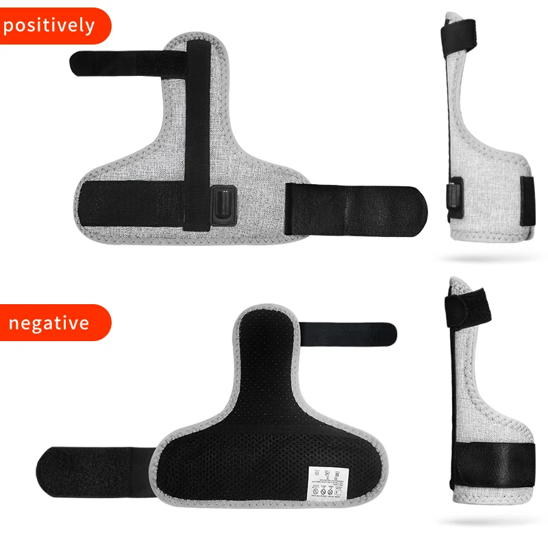 Red Light Electric Heating Thumb Support Vibrating Massager Relieves Wrist Pain and Fatigue Alleviates Tenosynovitis