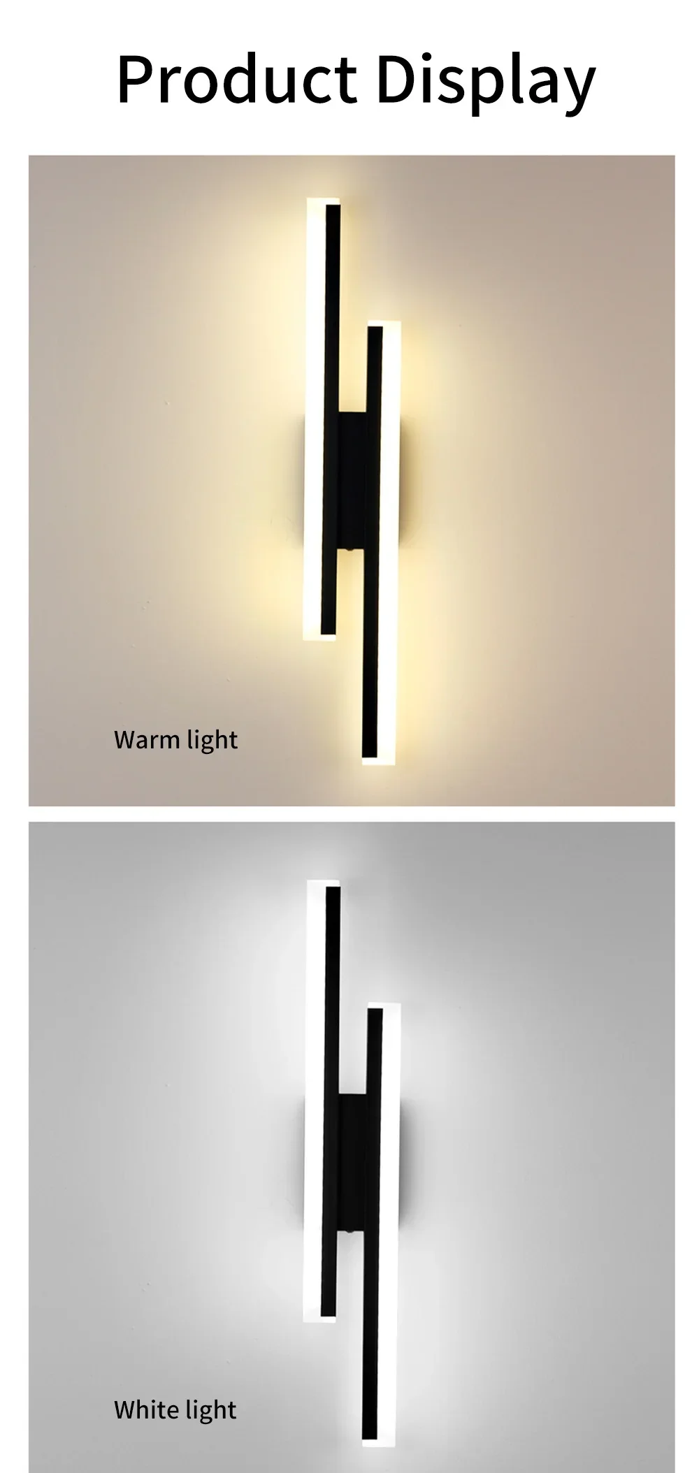 Modern LED Wall Lamp for Bedroom Living Room Bedside Hallway Indoor Ambient Lighting Decorative Home Fixture