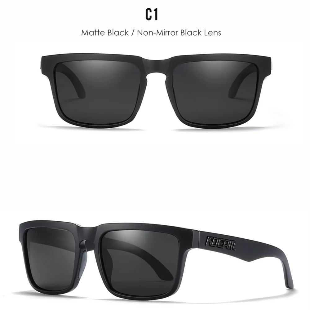 2026 KDEAM Brand Square Men Polarized Sunglasses Male Sports Photochromic Sun Glasses For Driving Fishing Fashion Women Shades