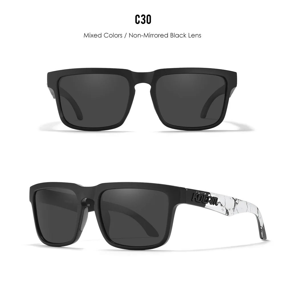 2026 KDEAM Brand Square Men Polarized Sunglasses Male Sports Photochromic Sun Glasses For Driving Fishing Fashion Women Shades