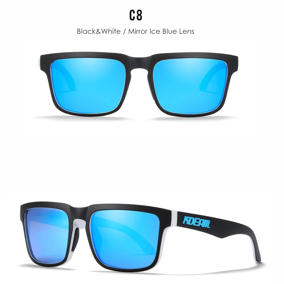 2026 KDEAM Brand Square Men Polarized Sunglasses Male Sports Photochromic Sun Glasses For Driving Fishing Fashion Women Shades