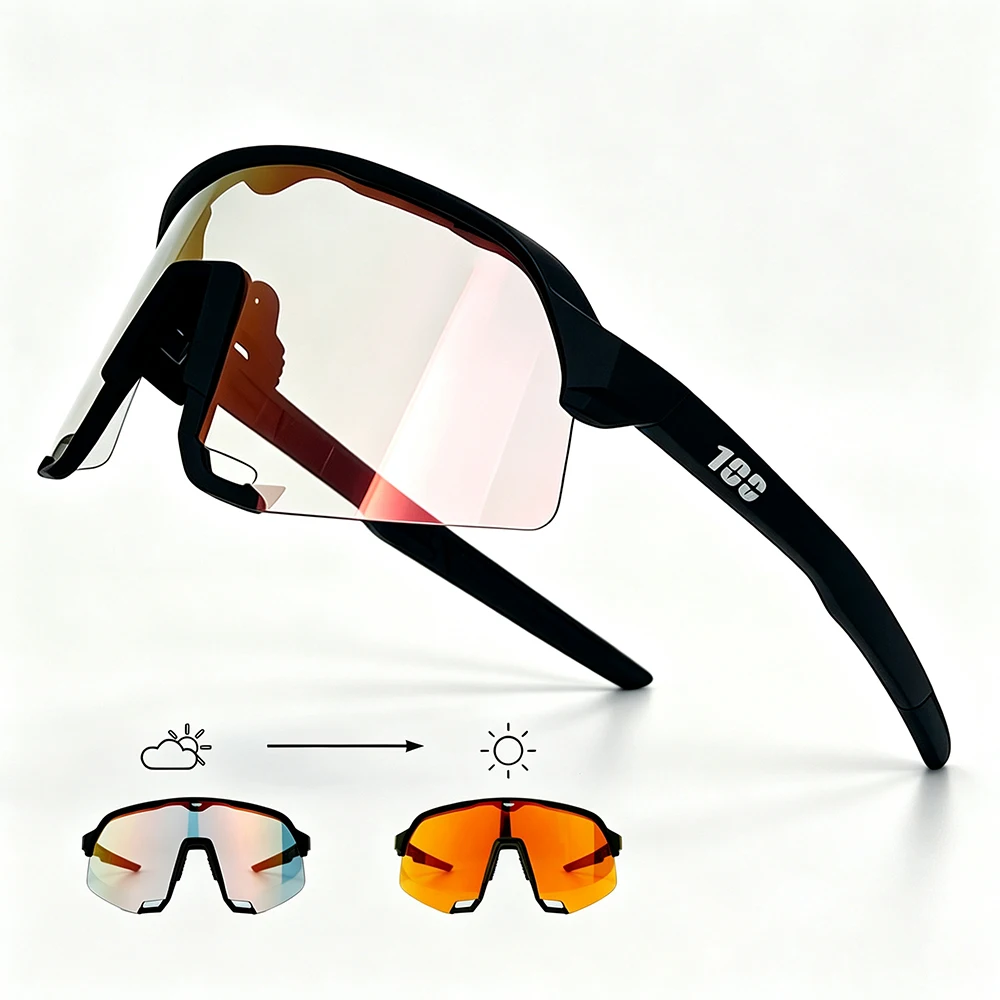 Newest Outdoor Cycling Sunglasses Men MTB Bike Colorful Glasses Fashion Women Sport Bicycle TR-90 UV400 Windproof Goggles