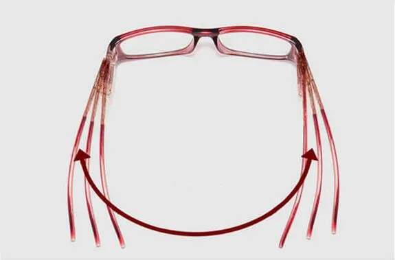 Cat Eye Reading Glasses Women Retro Presbyopic Glasses Pattern Eyeglasses Legs Resin Frame Diopter +1.0 +1.5 +2.0 +2.5 +3.0 +3.5