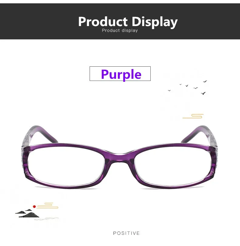 Cat Eye Reading Glasses Women Retro Presbyopic Glasses Pattern Eyeglasses Legs Resin Frame Diopter +1.0 +1.5 +2.0 +2.5 +3.0 +3.5