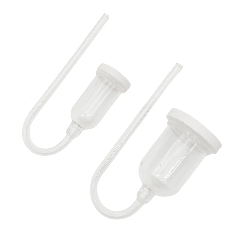 CO2 Diffuser for Aquarium Bubble Reactor CO2 System Atomizer for Fish Tank Live Plants Water Grass Grow Refiner with Suction Cup