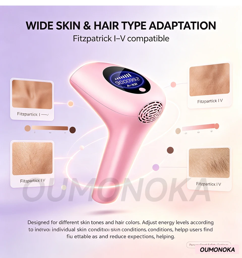 Permanent Women's Electric Epilators Choice Female Facial IPL Laser  Remover Electric Shaver Epilator for Women Laser Epilator