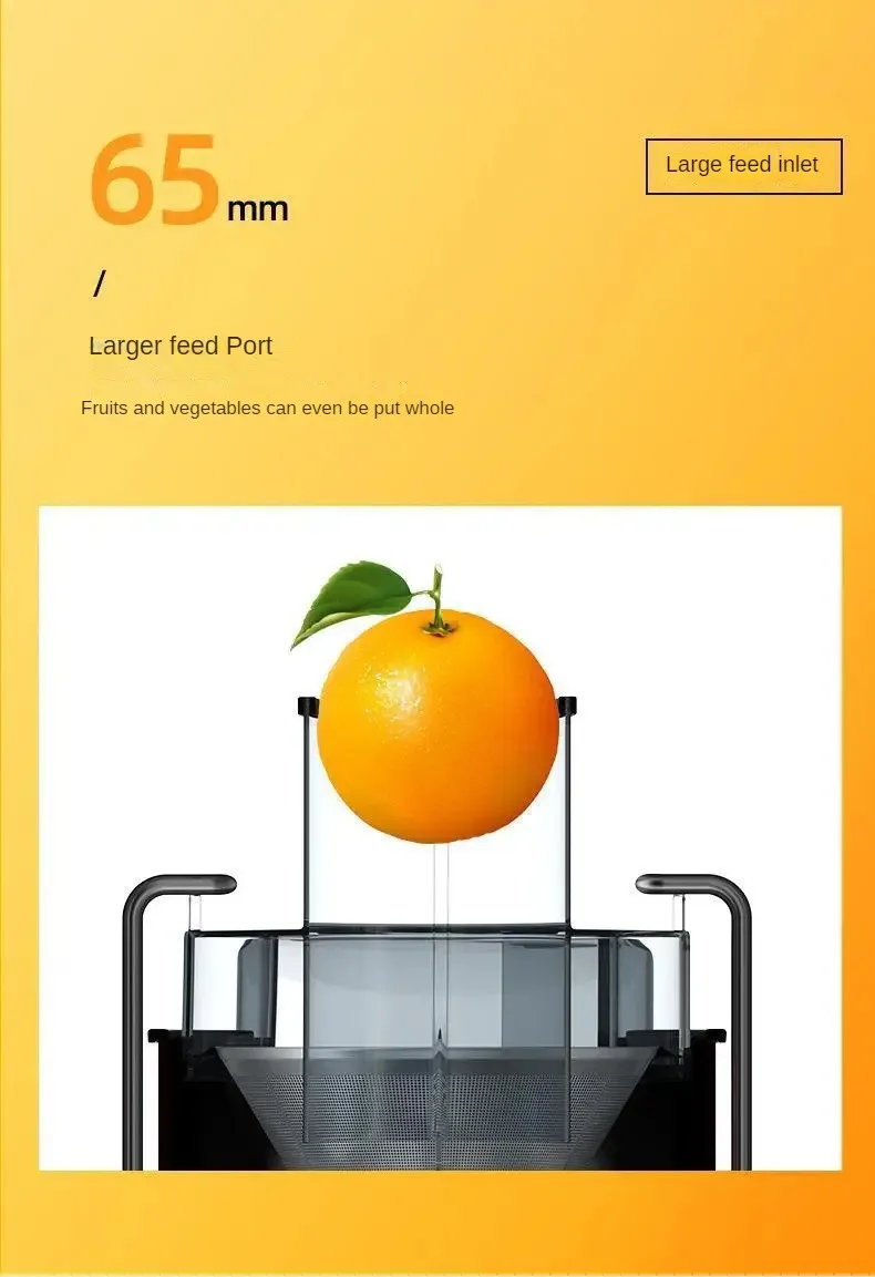Stainless steel fruit juicer Centrifugal Strong Power Easy To Clean 800W Motor Big Mouth Large for Fruits And Vegetables