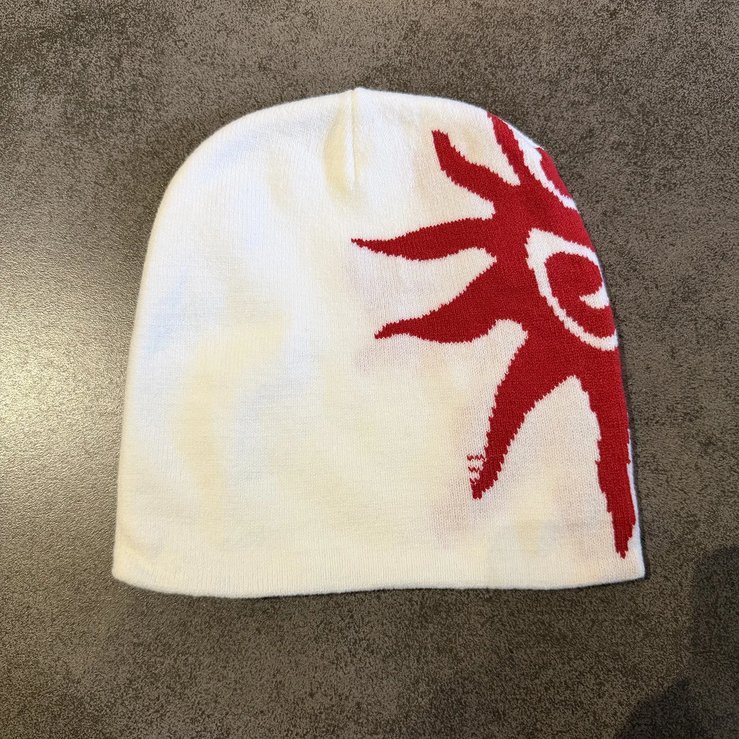 Fashion American Style High Quality Streetwear Graphic Print Beanie Winter Keep Warm Skullcap 100%Cotton Beanie Unisex