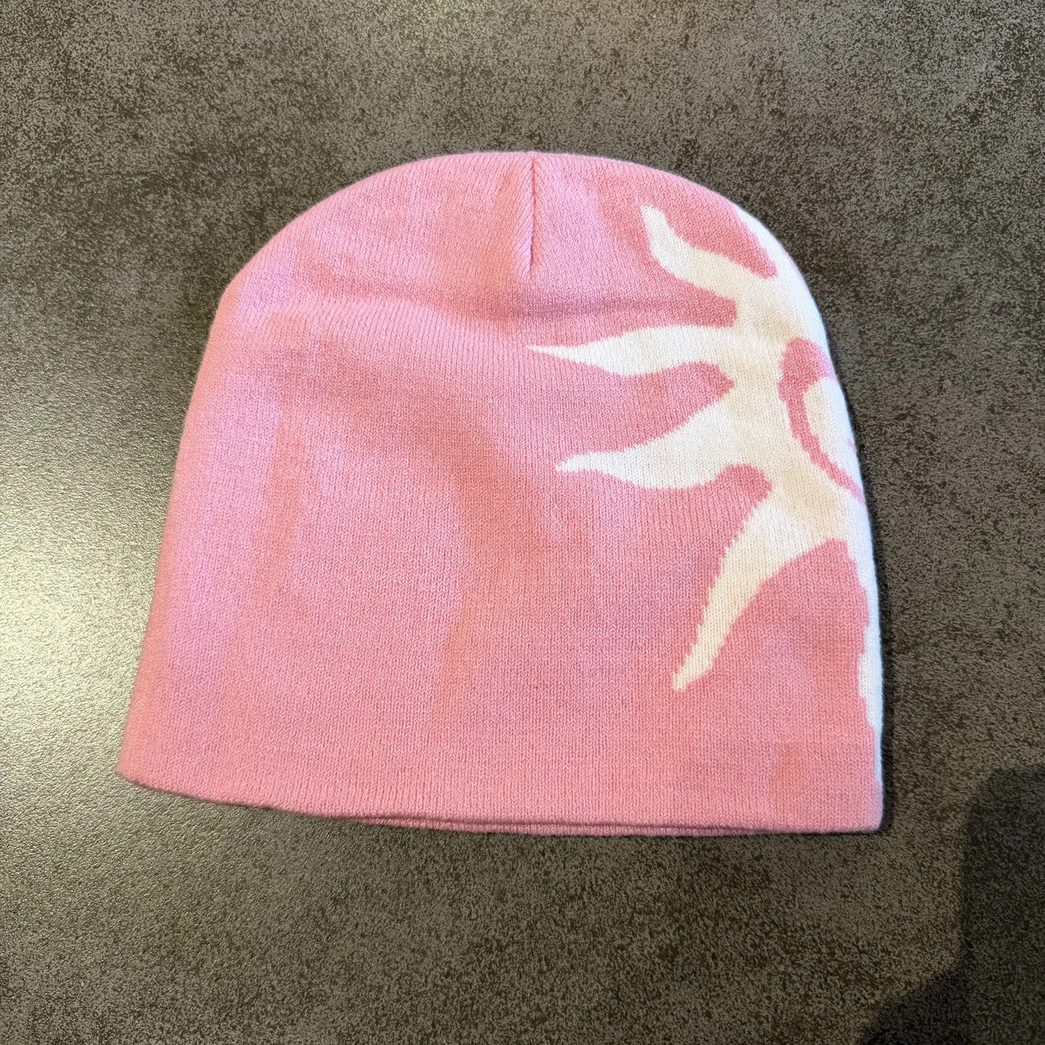 Fashion American Style High Quality Streetwear Graphic Print Beanie Winter Keep Warm Skullcap 100%Cotton Beanie Unisex