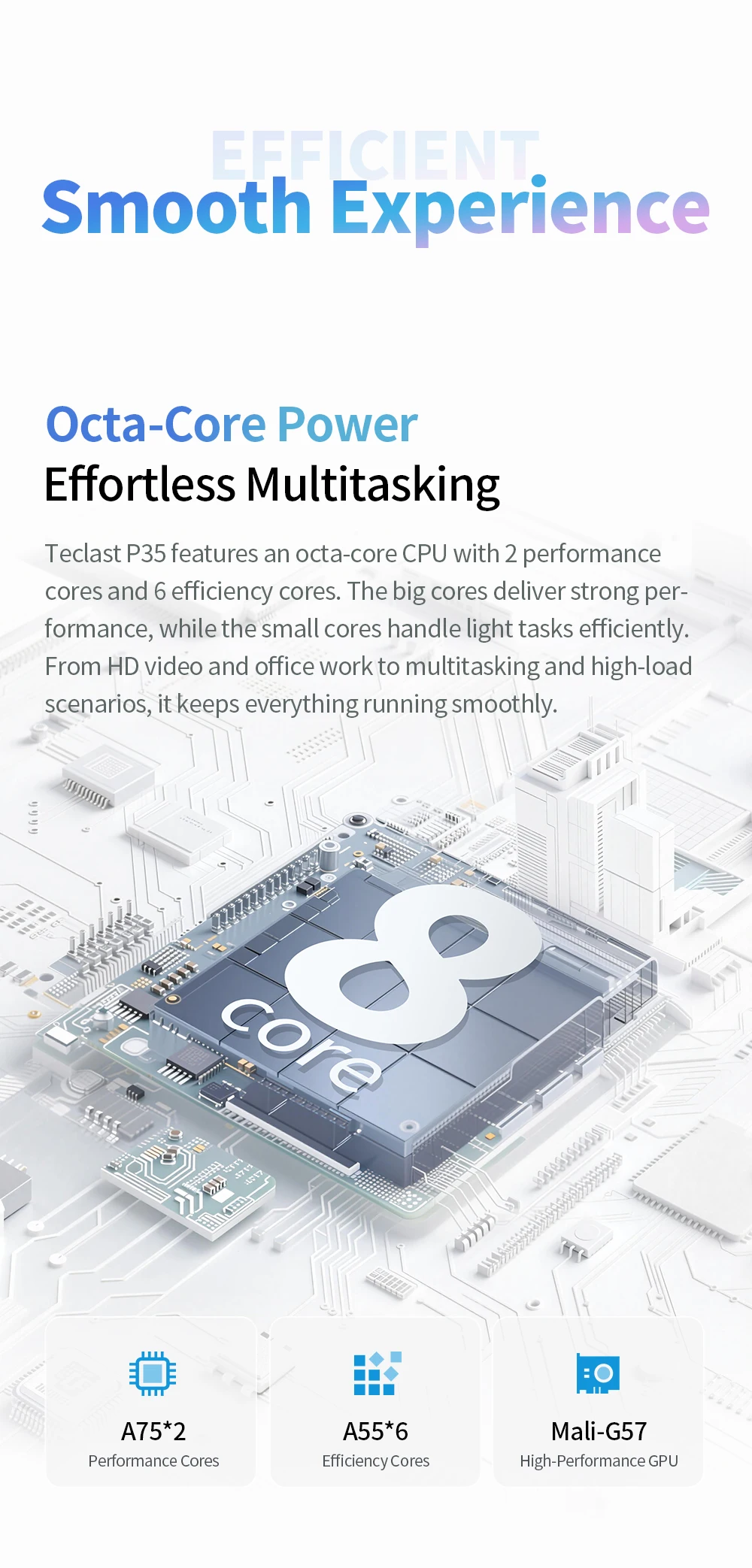 Teclast P35 10.1“ Tablet Android 16 16GB+32GB Lightweight 6000mAh Battery Tablets TDDI Full Lamination with Case Keyboard Stylus Gaming Tablet