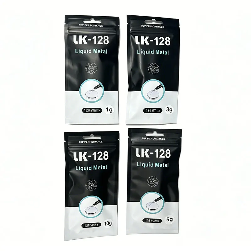 LK-128 Liquid Metal Thermal Paste High Thermal Conductivity For CPU GPU Laptop PS5 Desktop Cooling Heat Dissipation
