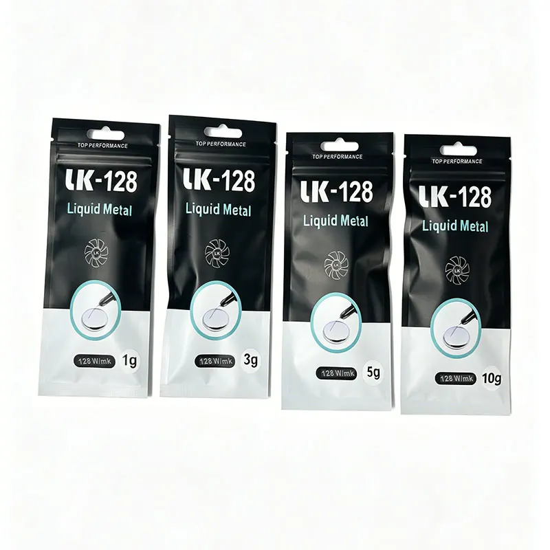 LK-128 Liquid Metal Thermal Paste High Thermal Conductivity For CPU GPU Laptop PS5 Desktop Cooling Heat Dissipation